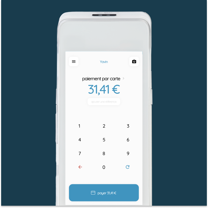 Solution de paiement TPE Yavin intégrant la fidelité ZEROSIX
