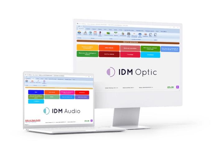 Logiciel métier pour les opticiens et audioprothésistes IDM Optic