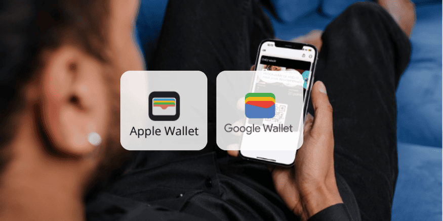 Programa de fidelización de Apple y Google Wallet