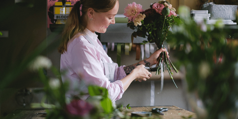Carte de fidélité digitale pour fleuriste et magasin de fleurs